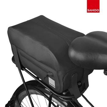 

Sahoo Bike Trunk Bag Full Waterproof Reflective Bicycle Rear Seat Rack Trunk Bag Bike Accessories