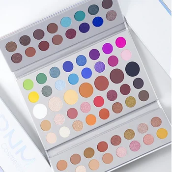 

71-color Eyeshadow Palette Waterproof Non-dizzy Dyeing Long Lasting Shimmer Matte Eye Shadow