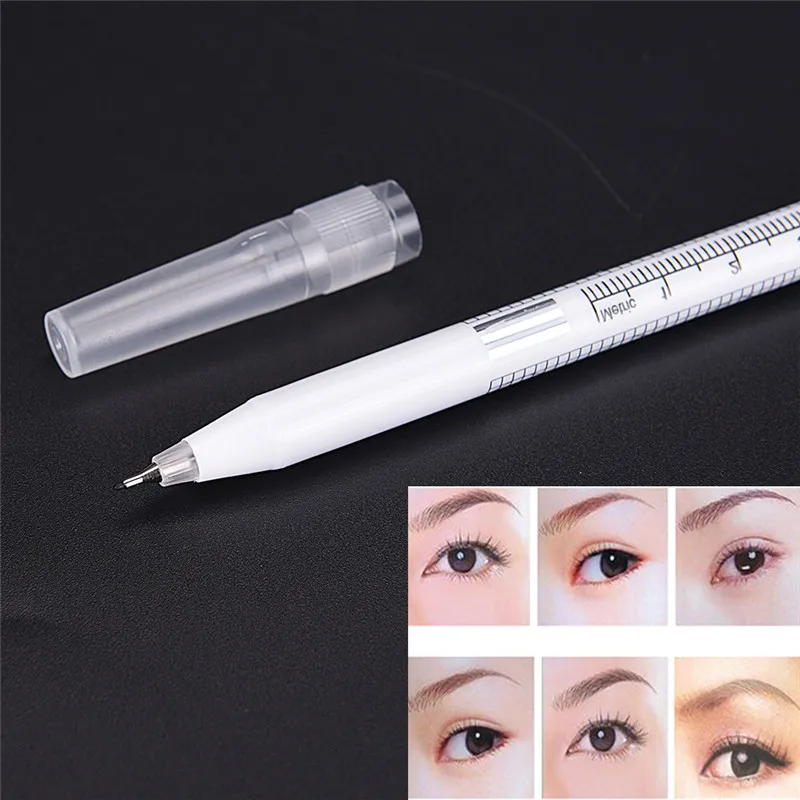 

1Pc Plastic Surgical Skin Marker Pen Scribe Tool Kits for Tattoo Piercing Permanent Makeup tool