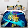 3D Saint Seiya Pattern Duvet Cover Set with Pillowcase New Bedding Set Single Double Twin Full Queen King Size for Bedroom Decor 4