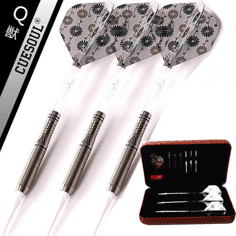 Новинка cueshoul Tungsten 3 шт./компл. 18 г 14 5 см Дартс Профессиональная игра мягкие