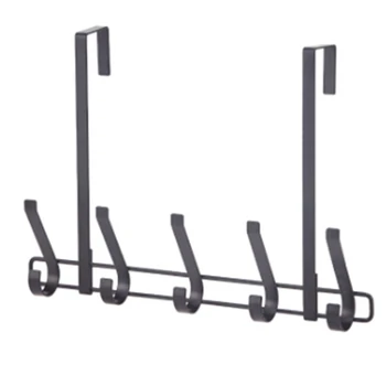 

Detachable Door Hooks Iron Clothes Hanger Bathroom Tools Towel Holder Key Hooks Kitchen Organizer Cupboard Storage Rack