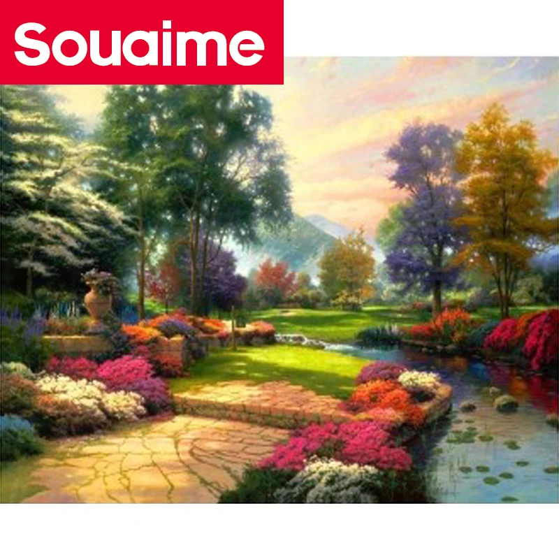 

Full Square/Round Drill 5d Diy Diamond Painting landscap Diamond Embroidery Crystal Mosaic Picture Of Rhinestone