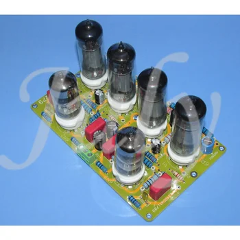 

6N2 + 6P1 USA Dynaco Power amplifier push-pull circuit stereo board LG279, three-band sound balance，warm sound