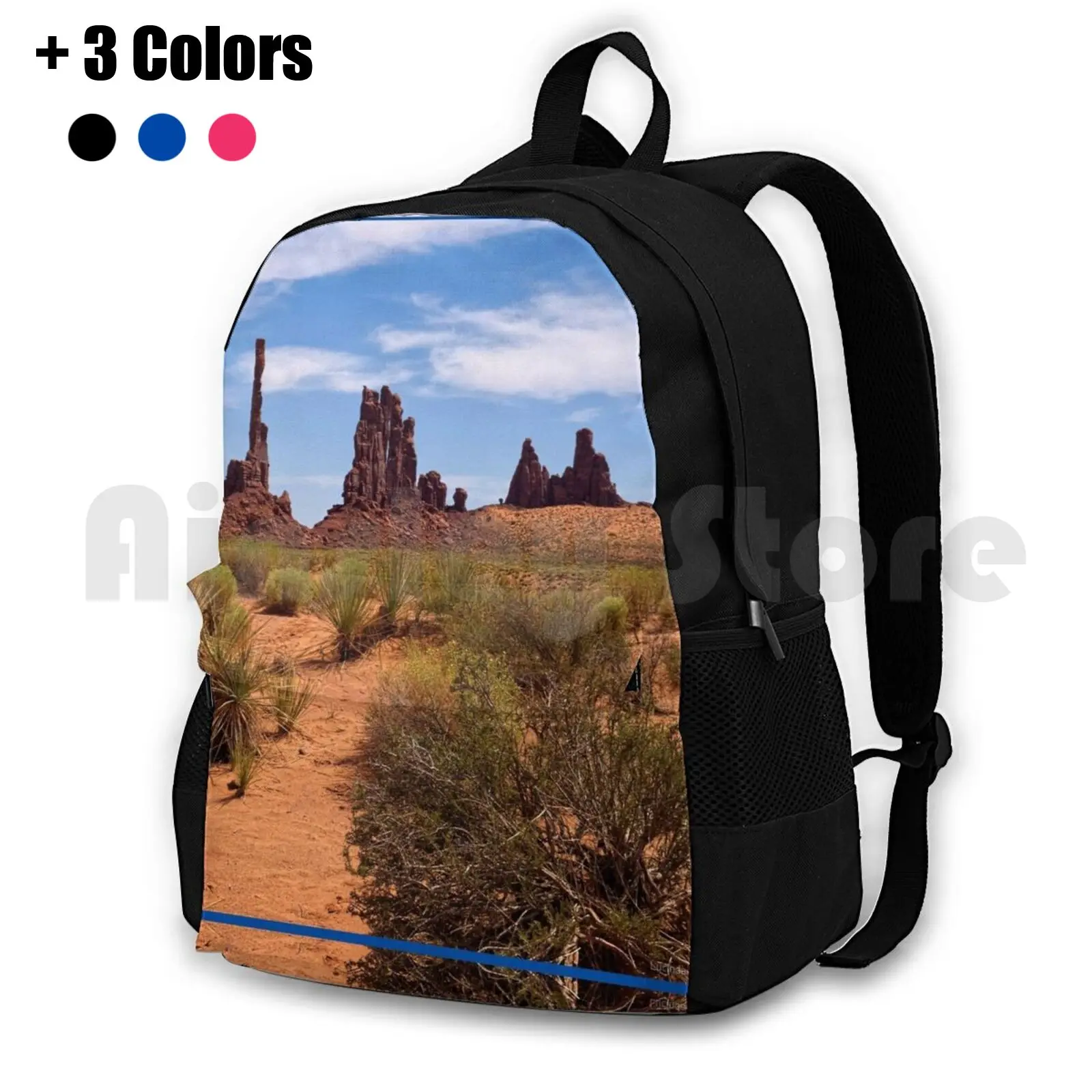 

From The Earth I Arise Outdoor Hiking Backpack Waterproof Camping Travel Park Monument Valley Arizona United States Travel