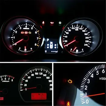 

4 Colors Dashboard bulb 12V DC Set T4/T4.2 1SMD Car Instrument Dash Gauge