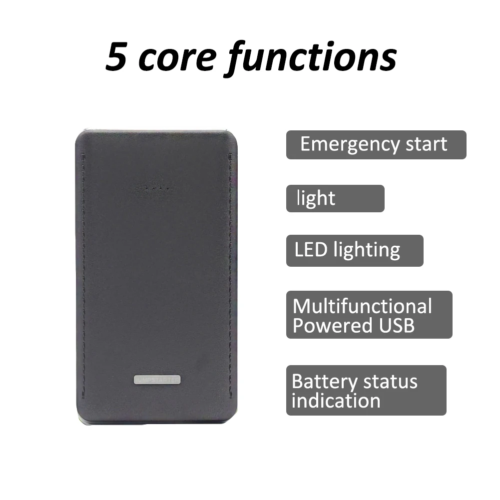 12V 8000mAh мини-панель солнечных батарей Портативный многофункциональный автомобиль скачок стартер Мощность усилитель Батарея Зарядное устройство аварийный пуск Зарядное устройство пусковое устройство