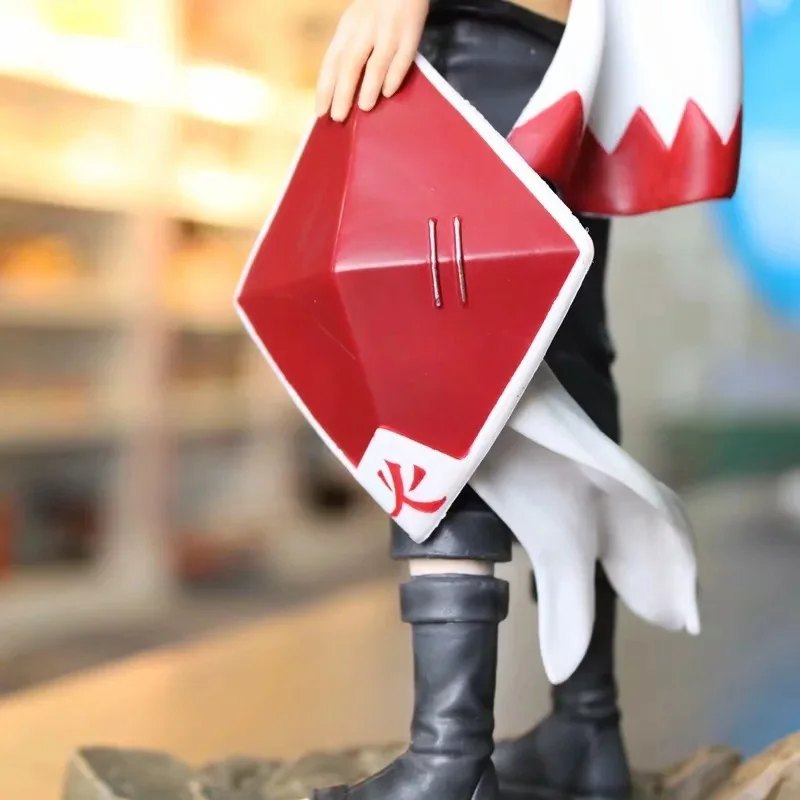 The Fire Nation Hokage Action Figure Naruto Uzumaki Naruto Anime Kurama Model Cartoon PVC Doll Japanese Figurine for Collection