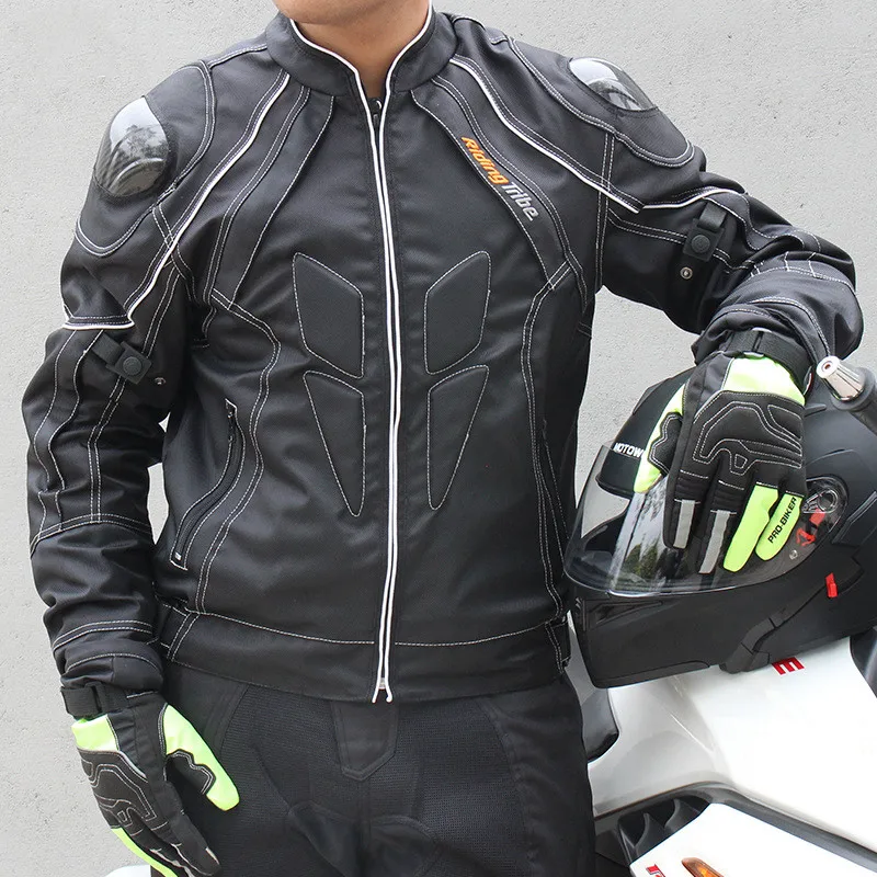 

Motorcycle Men's Cycling Jacket Racing Suit Off-road Armor Drop-proof Water-proof Carbon fiber Shoulder Protective Gear Jackets