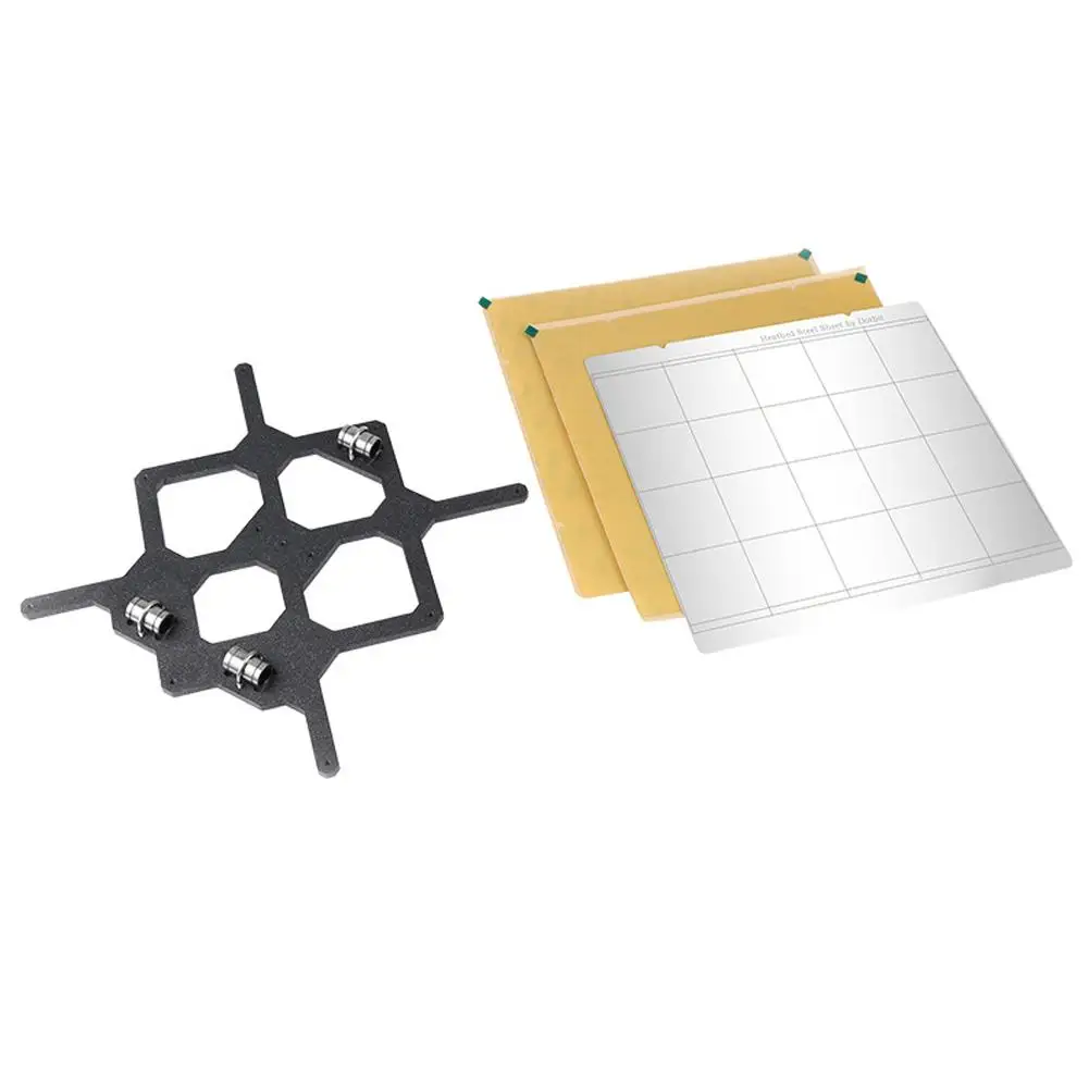 GloryStar 3D принтер с подогревом кровать MK52 стальная пластина + 2 шт наклеенных PEI y