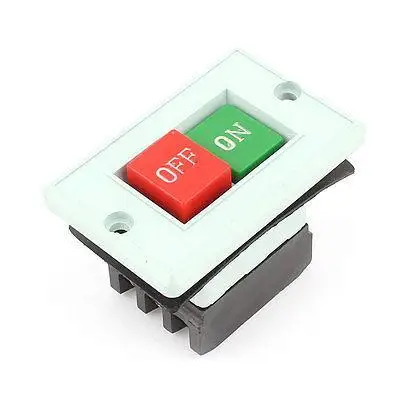

AC 380V 5A 6 Terminals OFF/ON Power Control Push Button Switch Station