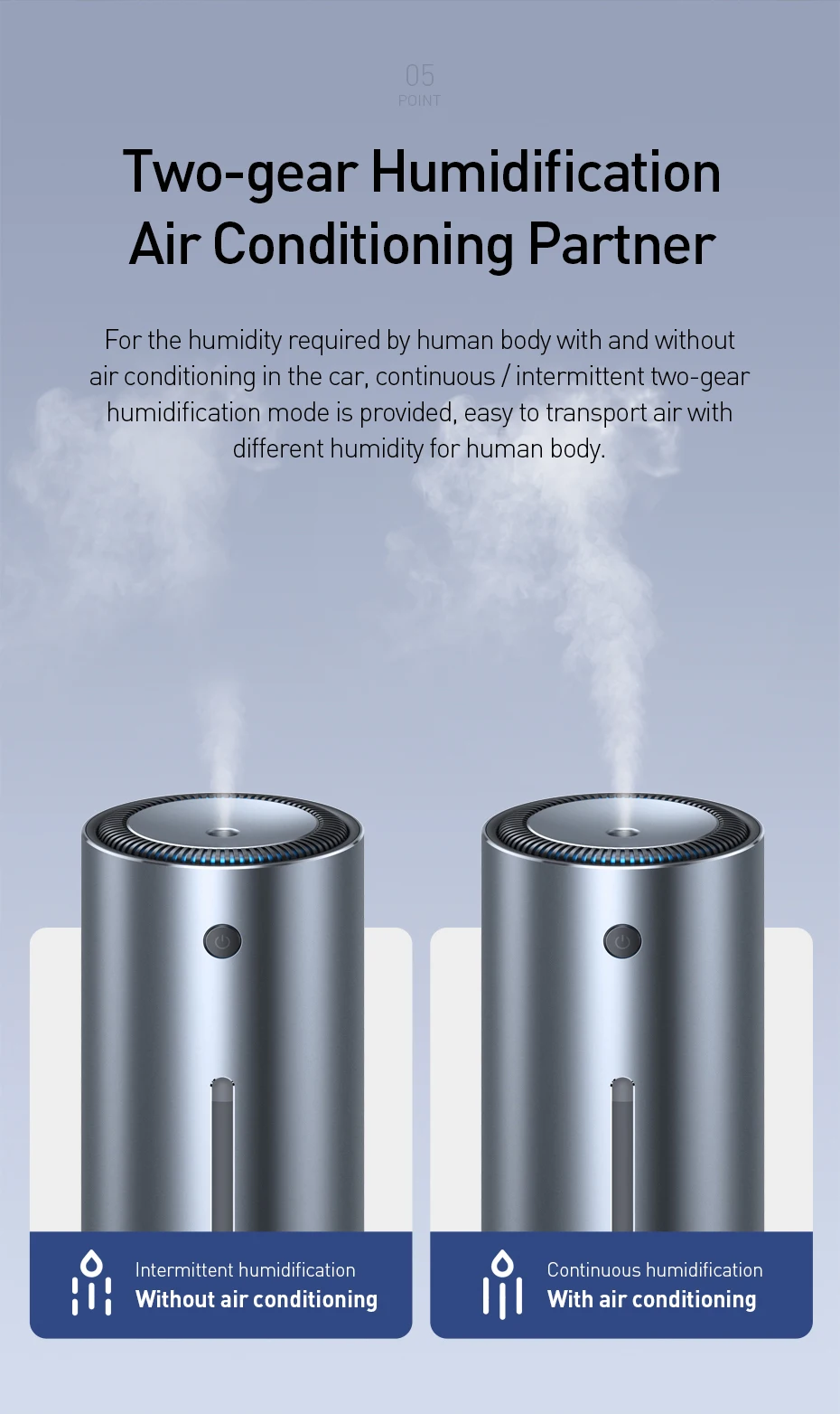 BASEUS Car Air Purifier with Essential Oil Aroma Diffuser and USB for Home and Office Air Purification 7 BASEUS Car Air Purifier with Essential Oil Aroma Diffuser and USB for Home and Office Air Purification 7