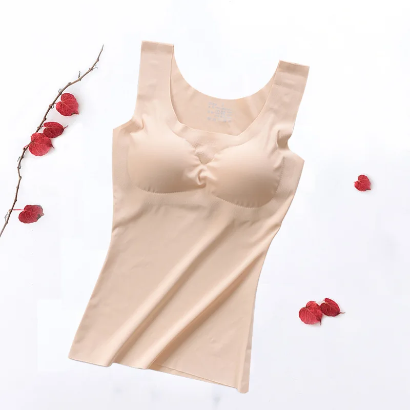 Бюстгальтер Cami Tank Top Женское боди съемное нижнее белье для похудения жилет корсет Корректирующее белье жилет