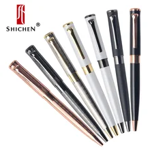 Shichen A075 хороший дизайн высокого качества тяжелая металлическая шариковая ручка 0,7 мм и 1,0 мм nib. Подарочная ручка для школы и офиса