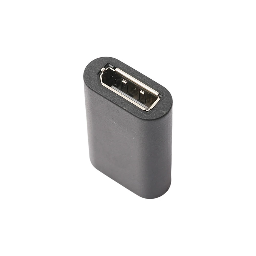 DP к DP display port разъем муфта Женский адаптер, преобразователь, удлинитель Черный