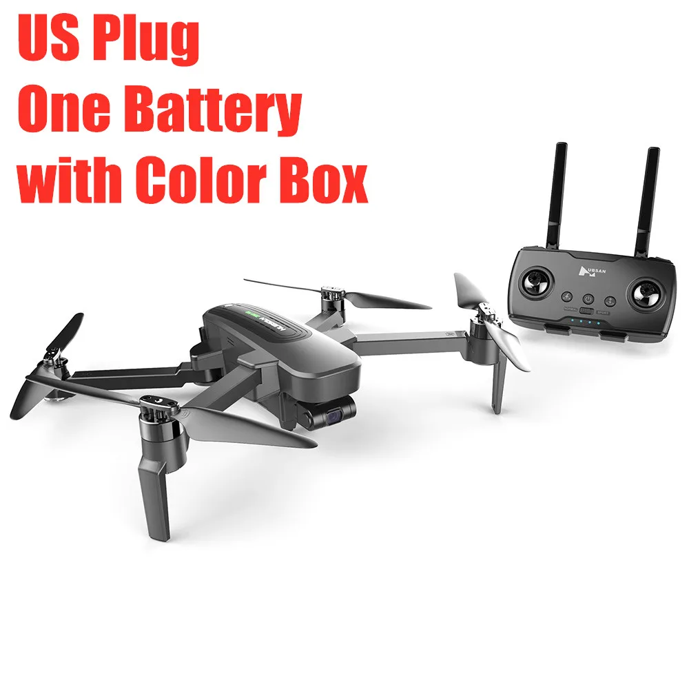 1Battery Box US Plug Профессиональный HUBSAN Zino Pro Радиоуправляемый Дрон gps 5G Wi-Fi 4 км с видом от первого лица в формате 4K UHD, Камера 3-осевому гидростабилизатору Дрон Квадрокоптер с дистанционным управлением вертолеты RTF - Цвет: 1Battery Box US Plug