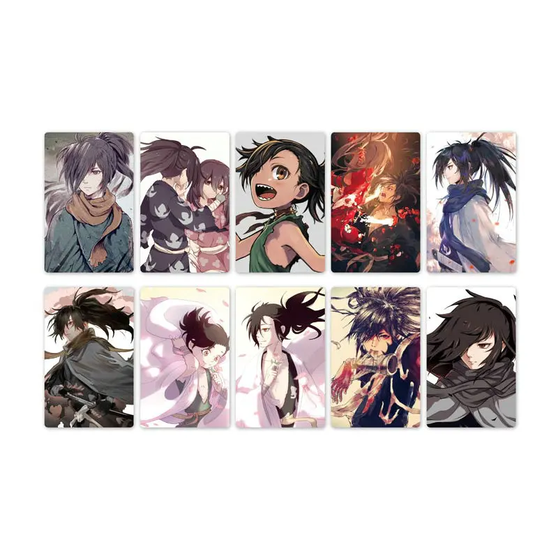 10 шт. Новое поступление DORORO карта аниме наклейка s DIY идентификатор автомобиля Водонепроницаемая крапленая карта наклейка Дети стикерные игрушки для детей коллекция подарок