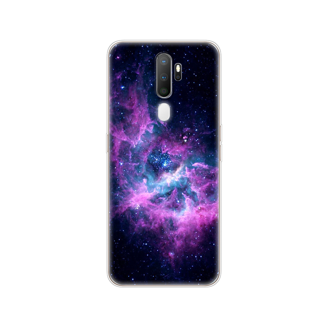 For Oppo A9 A5 2020 Case Soft TPU Phone Shell Back For OPPOA9 OPPOA5 A 9 Coque A 5 Cover Silicon Protective Funda 6.5" cat