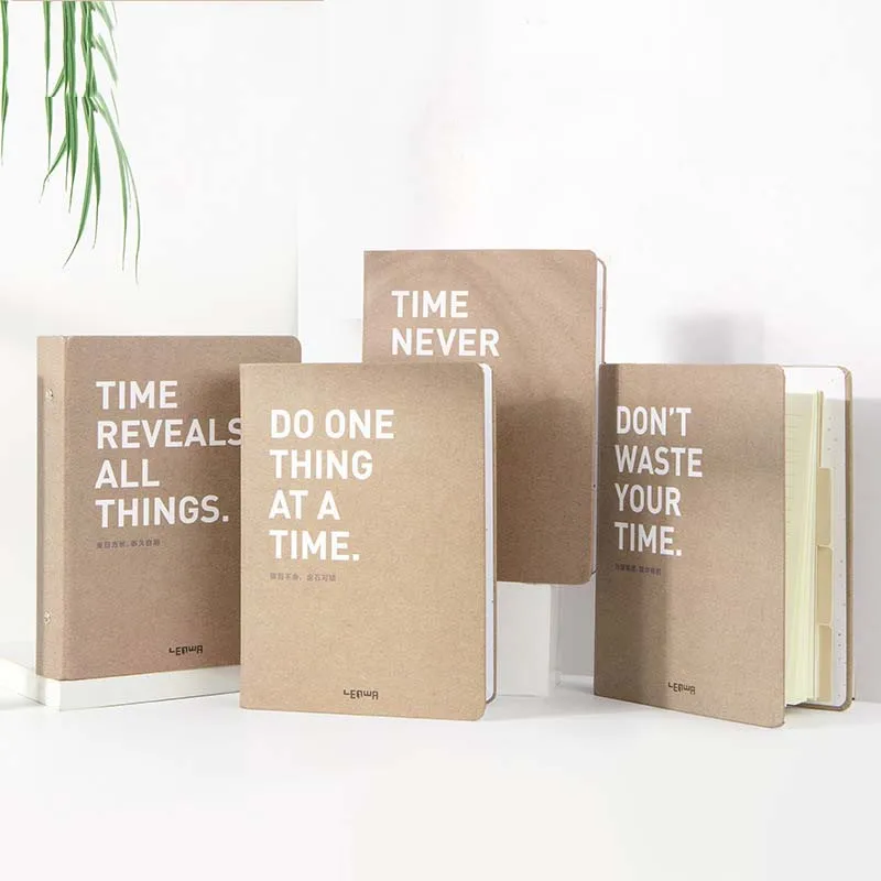 

Notebook Stationery A5 Hard-Faced Loose-Leaf Book Thickened Large-Capacity Binder Student Hand Book Diary Office School Supplies