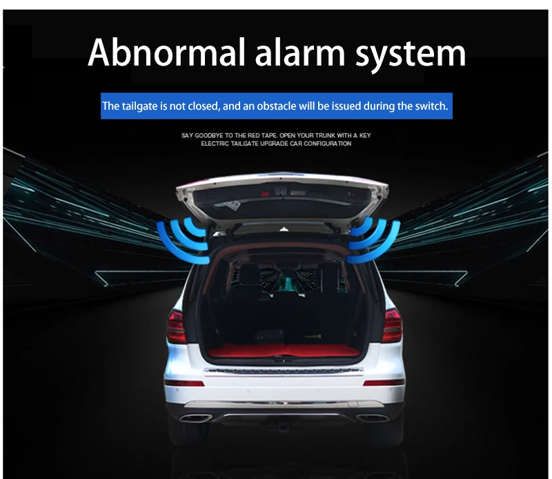 Car Electric Tail Gate Lift Trunk Rear Door Assist System for Audi Q3 2016 Original Car Key Remote Control (12)