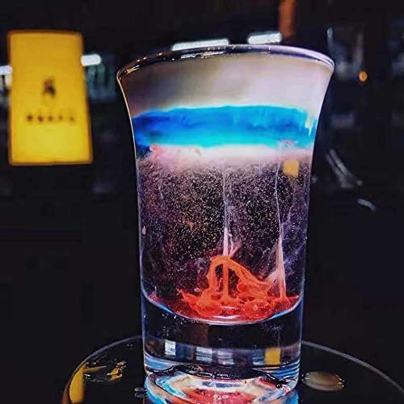 Set Di 6 Bicchierini A Forma Di Cuore - Vetro Spesso Per Liquori, Espresso, Shot - Regalo Divertente E Originale