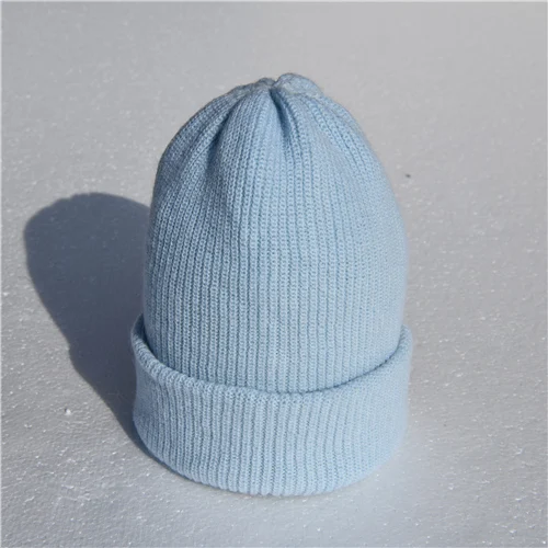 Blue Новая зимняя женская шапка из кроличьего кашемира, вязаные шапочки, толстые теплые, Vogue, Женская шерстяная шапка из ангорской шерсти, женские шапочки - Цвет: Blue