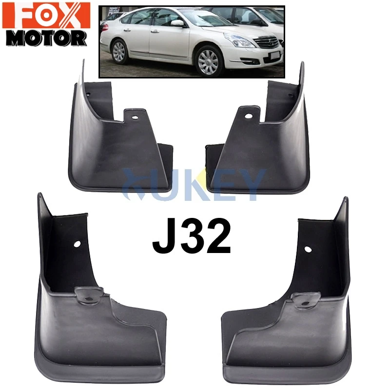 For Nissan Maxima (Australia) Teana J32 2008-2012 Mudflaps Splash Guards Mud Flap Mudguards Fender 2009 2010 2011Car Flaps | Автомобили и