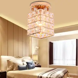 Поставка ресторана гостиной потолок прихожей лампа современный минималистичный модный хрустальный коридор крыльцо ting deng оптовая продажа