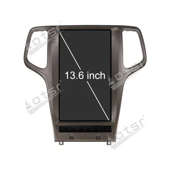 

13.6 INCH PX6 Android 9 Tesla Style Vertical Screen GPS Navigation Car Multimedia Radio Player For Jeep Grand Cherokee 2010-2019