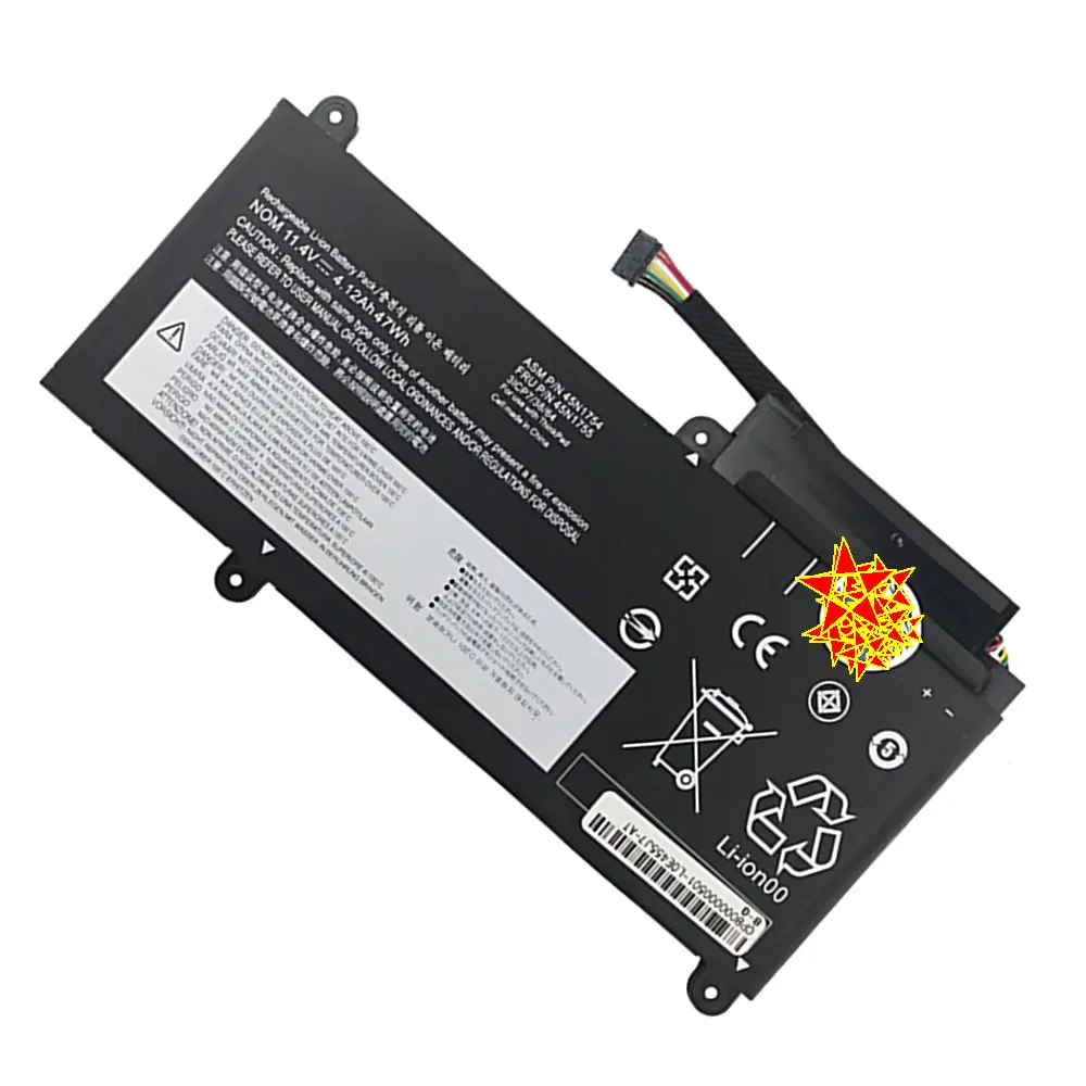 4120 мАч Батарея для lenovo ThinkPad E450 E455 E450C E460 E460C 45N1752 45N1756/57/54/53 45N1755 Аккумуляторы для ноутбуков