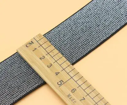 4M Woven Gold Silver Flat Elastic Bands Elastic Tapes for sewing Garment Bag Trousers DIY Crafts Supplies Apparel Accessories - Цвет: I