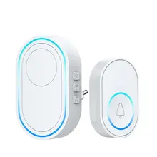 

Wireless Doorbell APP Wifi Doorbell Intelligent Welcome Home Alarm System White 300m Remote Smart Door Bell