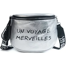 Леди Девушка Сумка через плечо PU двойная молния Мода для мобильного телефона денег высокое качество