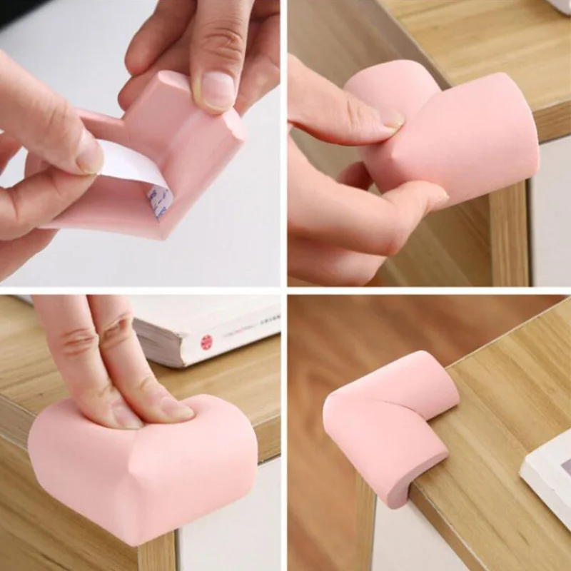 8pcs/set Baby Safety Corner corner Table protector urniture Corners Angle  Protection Child Safety Tape Edge Corner Guards