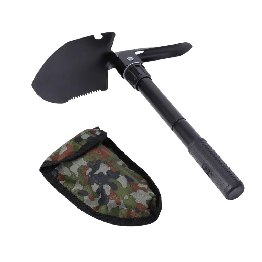 

1 Set High Quality Multi-Purpose Military Tactical Folding Shovel Camping Hiking Survival Tools #8AX00135#