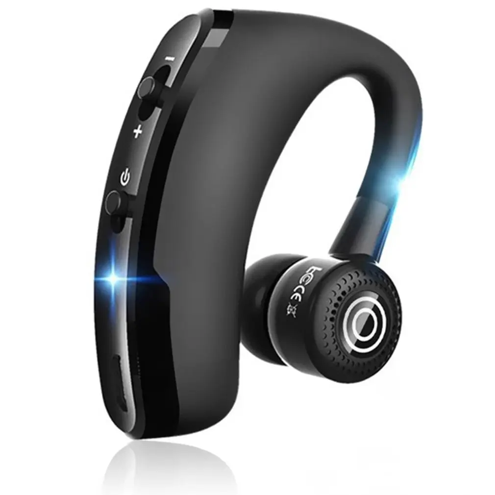 V9 Earphones Bluetooth-compatible Headphones Handsfree Wireless Headset Business Drive Call Sports For Samsung | Электроника