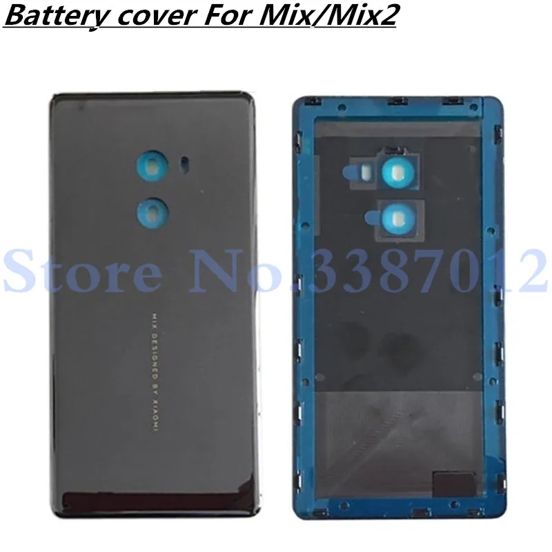 

Mi Mix New Ceramic Battery Door Back Cover Housing Case For Xiaomi Mi MIX 2 MIX2 Without Camera Lens + Flash Lens