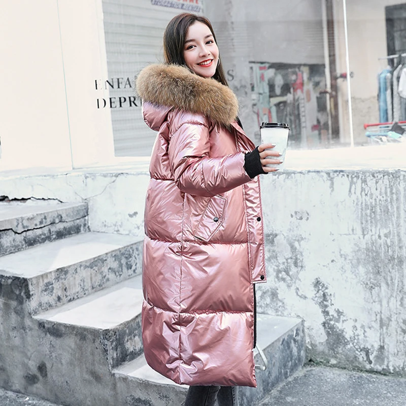 2020 Winter Long Down Jacket For Women Oversized