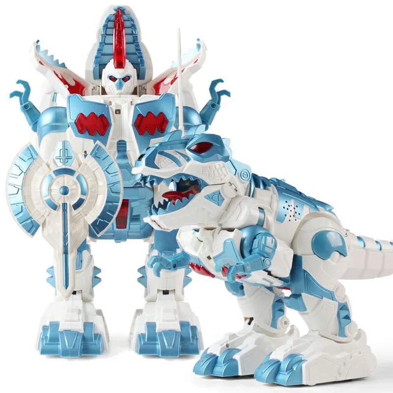 

Children Remote Control Charging Transformation Dinosaur Electric Smart Singing Dancing Machinery Cops Robot Toys