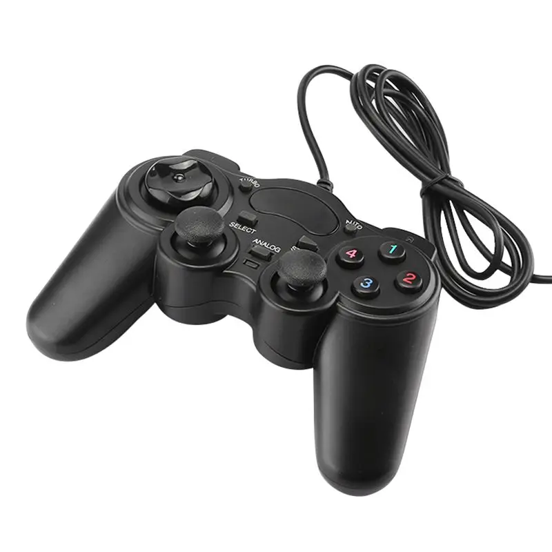 

Wired Gamepad Joystick USB2.0 Shock Joypad Game Controller Console Gamepad For PC Laptop Computer Win7/8/10/XP/Vista