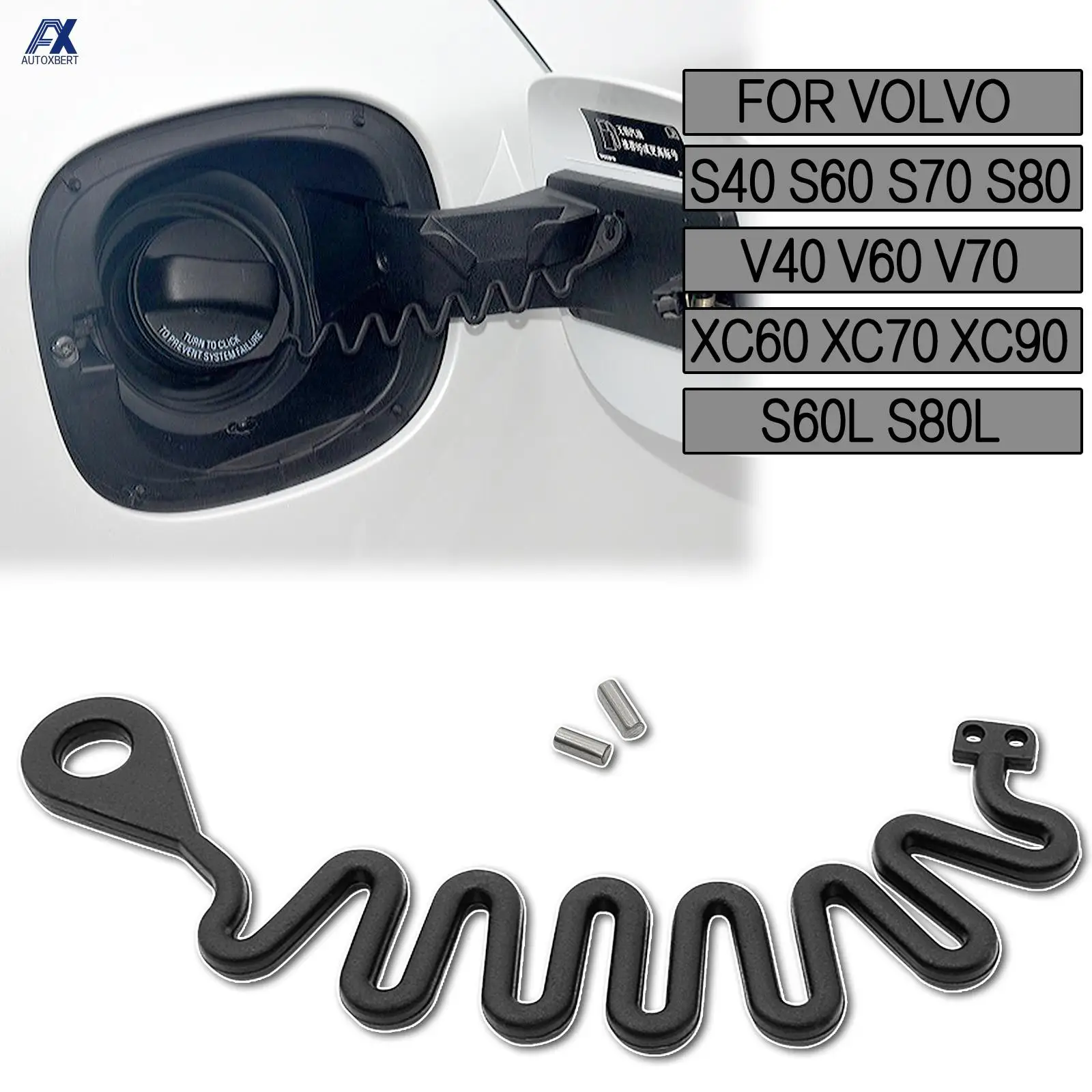 CarOilFuelCapTankCoverLineForHondaVolvoS80S60S40S60LXC60