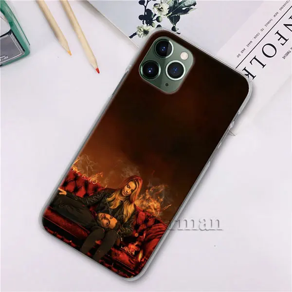 H03 ТВ серия Lucifer телефон оболочка чехол для Apple iPhone X XR XS 11 Pro Max 7 8 6 6s Plus 5 5S жесткий чехол - Цвет: H03