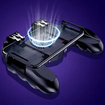 

Eating Chicken Artifact H9 Six Fingers With Cooling Game Handle Red Battery Models H9 Six Fingers Chicken Cooling Handle