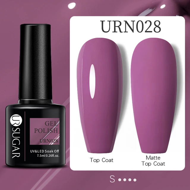 UR SUGAR 7.5ml Luminous Thermal Gel Nail Polish 2 In 1 Color Changing Glow in Dark Soak Off Manicuring UV Gel Nail Art Varnish URN028