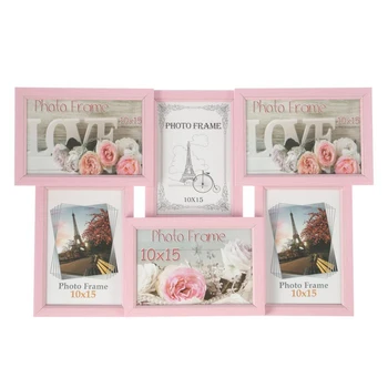 

Photo frame "Pink" 29x45 cm for 6 photos 10x15 cm 3573206