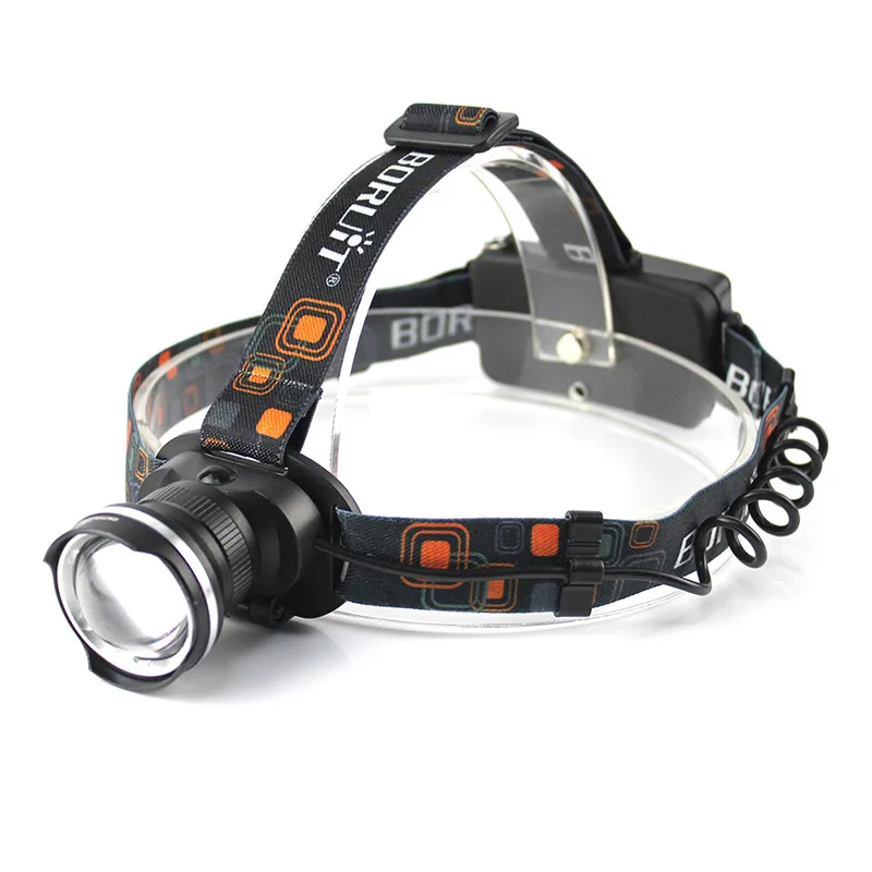 

Boruit Glare T6 Fish-Eye Focusing Headlight Rechargeable Fishing Hunting Flashlight Headlamp