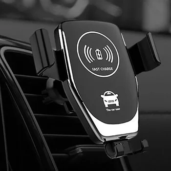 ユニバーサル自動車電話スタンド 10 ワットチーワイヤレス充電器キャデラック xts srx ats cts/ルノーコレオス fluenec 緯度