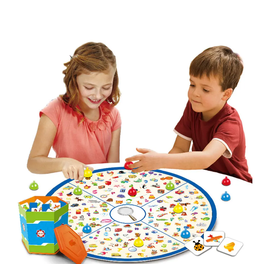 Little Detective Finds Pictures and Brainpower Battle Interactive Parent-child Interactive Children's Board Game