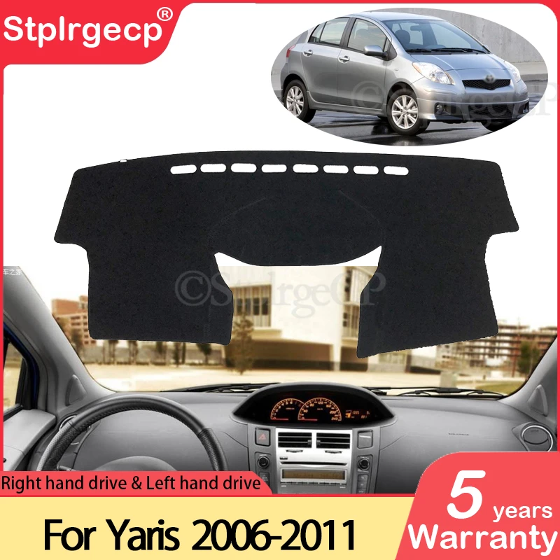 

Противоскользящий коврик для Toyota Yaris Vitz XP90 2006 ~ 2011 90, накладка на приборную панель, Солнцезащитный ковер, коврик для приборной панели, Аксессуары для автомобилей 2007 2008 2009