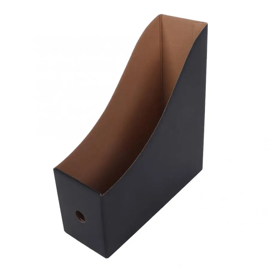 

Storage Box Remote Control Holder 5Pcs Foldable Waterproof Paper Magazine Book File Vertical Stand Organizer Sorter Office